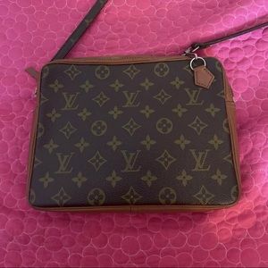 Authentic Louis Vuitton Sac Sports Bag Purse